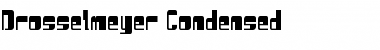 Drosselmeyer Condensed Condensed Font
