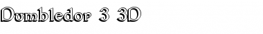 Dumbledor 3 3D Regular Font