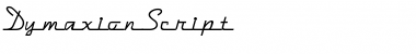 DymaxionScript Font