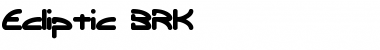Ecliptic (BRK) Font