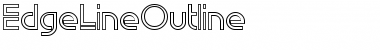 EdgeLineOutline Normal Font