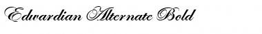 Edwardian Alternate Font