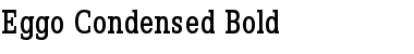 Eggo Condensed Bold Font