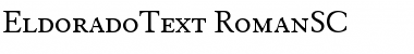 EldoradoText Regular Font