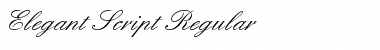 Elegant-Script Font