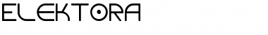 Elektora Font