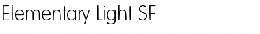 Elementary Light SF Font