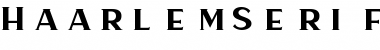 Haarlem Serif DEMO Regular Font