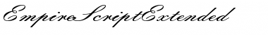 EmpireScriptExtended Font