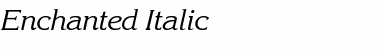 Enchanted Italic Font
