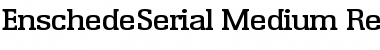 EnschedeSerial-Medium Font