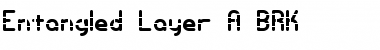 Entangled Layer A (BRK) Normal Font