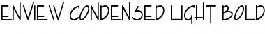 Enview Condensed Light Font