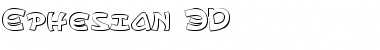 Ephesian 3D 3D Font