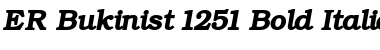 ER Bukinist 1251 Bold Italic