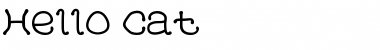 HelloCat Font
