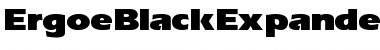 ErgoeBlackExpanded Regular Font