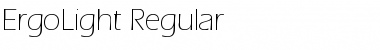 ErgoLight Regular Font