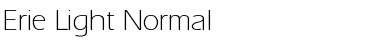 Erie_Light-Normal Font