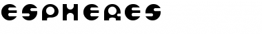 Espheres Font