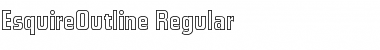 EsquireOutline Regular Font