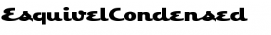 EsquivelCondensed Font