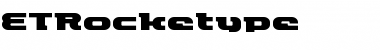 ETRocketype Font