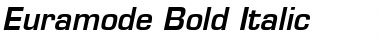 Euramode Bold Italic Font