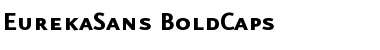 EurekaSans-BoldCaps Font