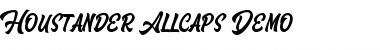 Houstander Allcaps Demo Regular Font