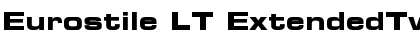 Eurostile LT ExtendedTwo Font