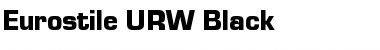 Eurostile Black Regular Font