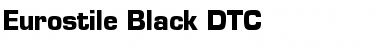 Eurostile-Black-DTC Font