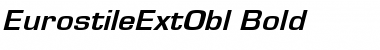 EurostileExtObl-Bold Font