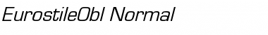 EurostileObl-Normal Font