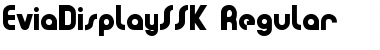 EviaDisplaySSK Regular Font