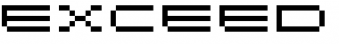 Exceed Regular Font