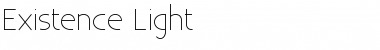 Existence Light Font