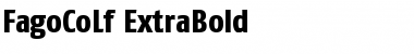 FagoCoLf-ExtraBold Bold Font