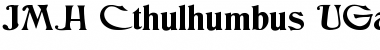 JMH Cthulhumbus UGalt1 Font