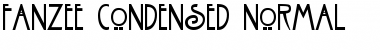 Fanzee-Condensed Font