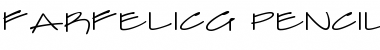 FarfelICG Pencil Font