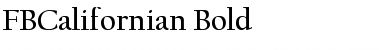 Download FBCalifornian Font
