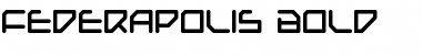 Download Federapolis Bold Font