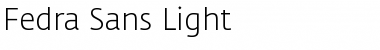 Fedra Sans Light Font