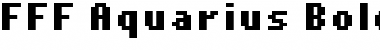 FFF Aquarius Bold Font