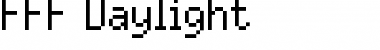 FFF Daylight Font