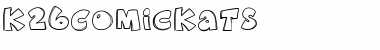 K26ComicKats Font