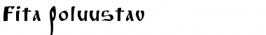 Fita_Poluustav Regular Font