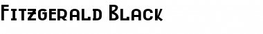 Fitzgerald Black Font
